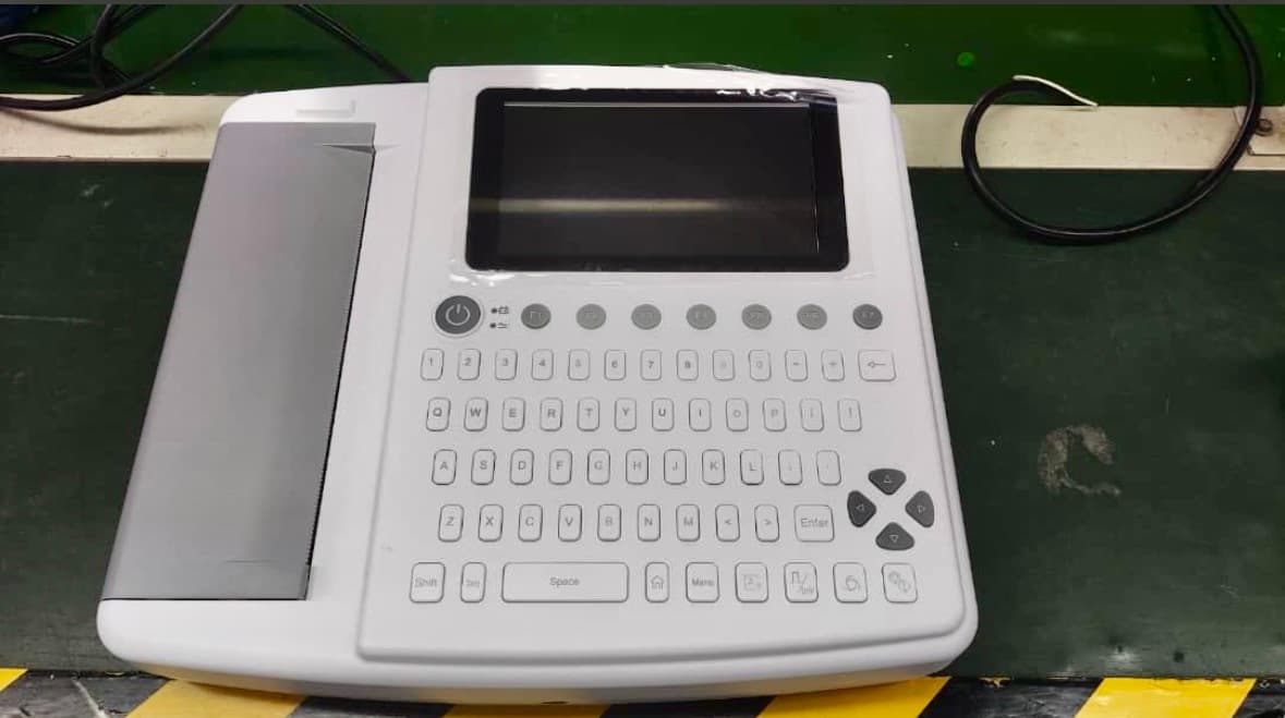 12-Channel Digital Electrocardiograph (ECG/EKG Machine)