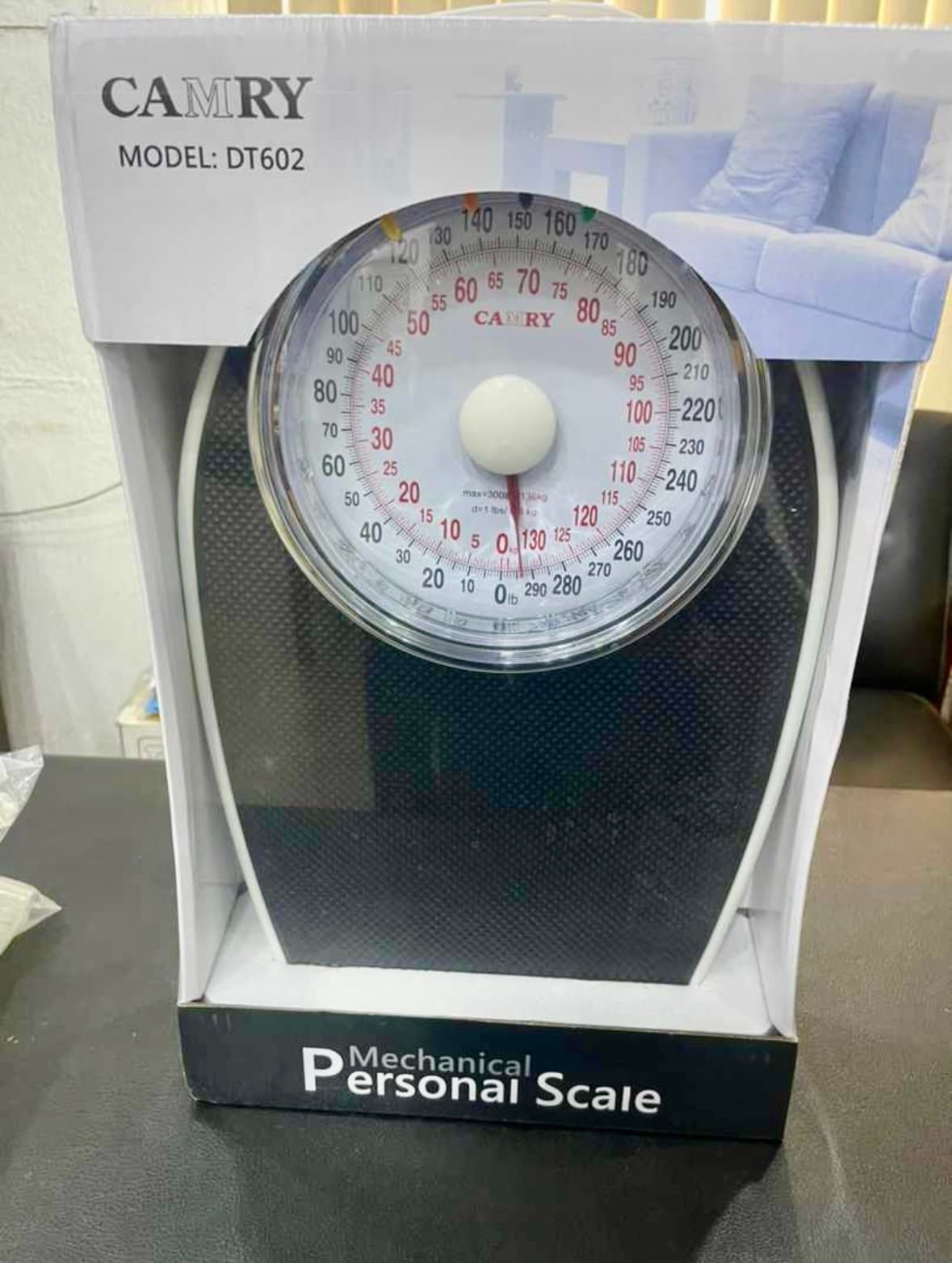 Camry DT602 Manual Mechanical Personal Weighing Scale (136kg)