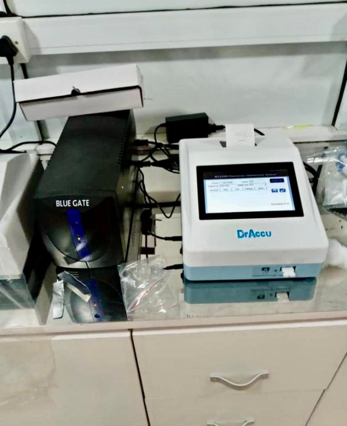 DrAccu Fluorescence Immunoassay Analyzer